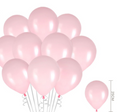 Kit de Balões Lisos (12 peças) – 25 cm