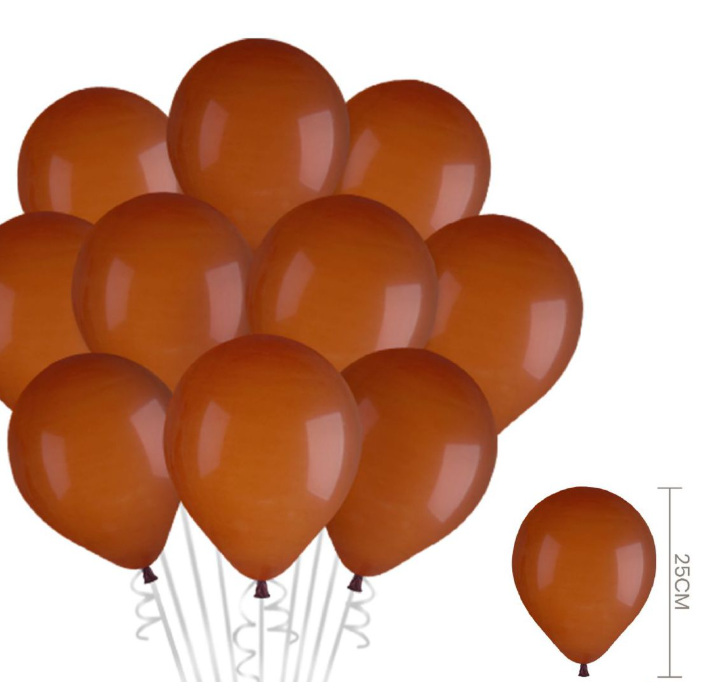 Kit de Balões Lisos (12 peças) – 25 cm