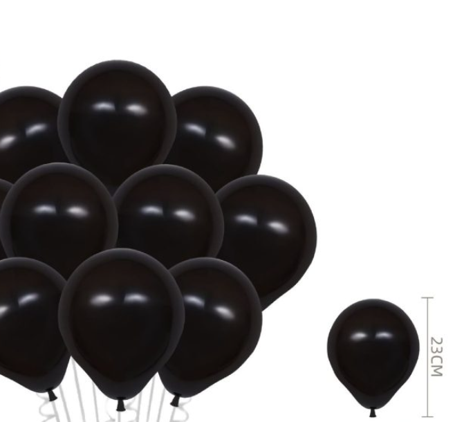 Kit de Balões de Látex (50 peças) – 23 cm