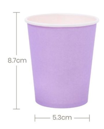 Kit de Copos de Papel (6 peças)