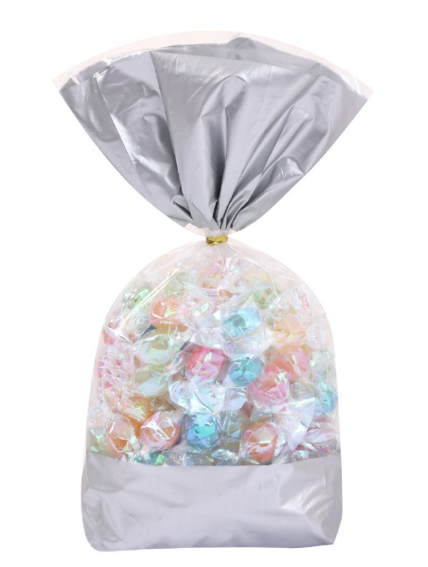 Sacos de Plástico para Doces  9.5x27cm (10 Peças)