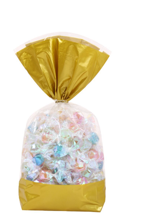 Sacos de Plástico para Doces  9.5x27cm (10 Peças)