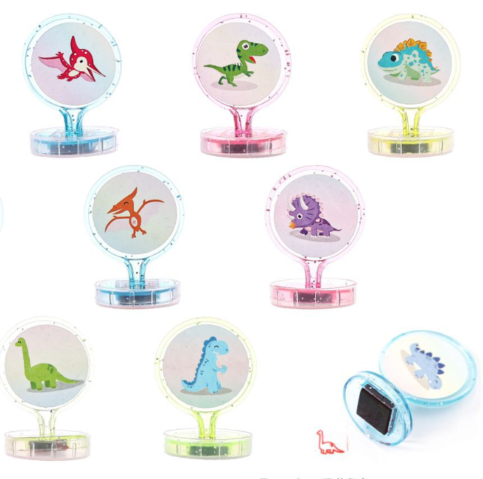 Carimbos de Dinossauros para Piñatas (3 Peças)