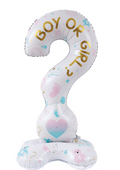 Balão Metalizado "Boy or Girl?" com Base (115cm)