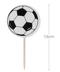 Topo de Bolo / Palitos Decorativos "Futebol" (7,9 cm)