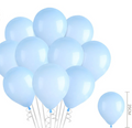 Kit de Balões Lisos (12 peças) – 25 cm