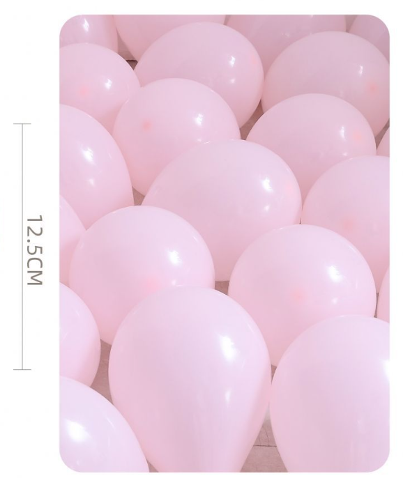 Kit de Balões de Látex (50 peças) – 12 cm