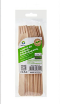 Kit de Garfos de Madeira Biodegradáveis (12 peças)