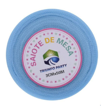 Saiote de Mesa 3cm x 50yd (Triunfo Party)