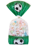 Saco de Plástico para Doces Futebol 10PCS