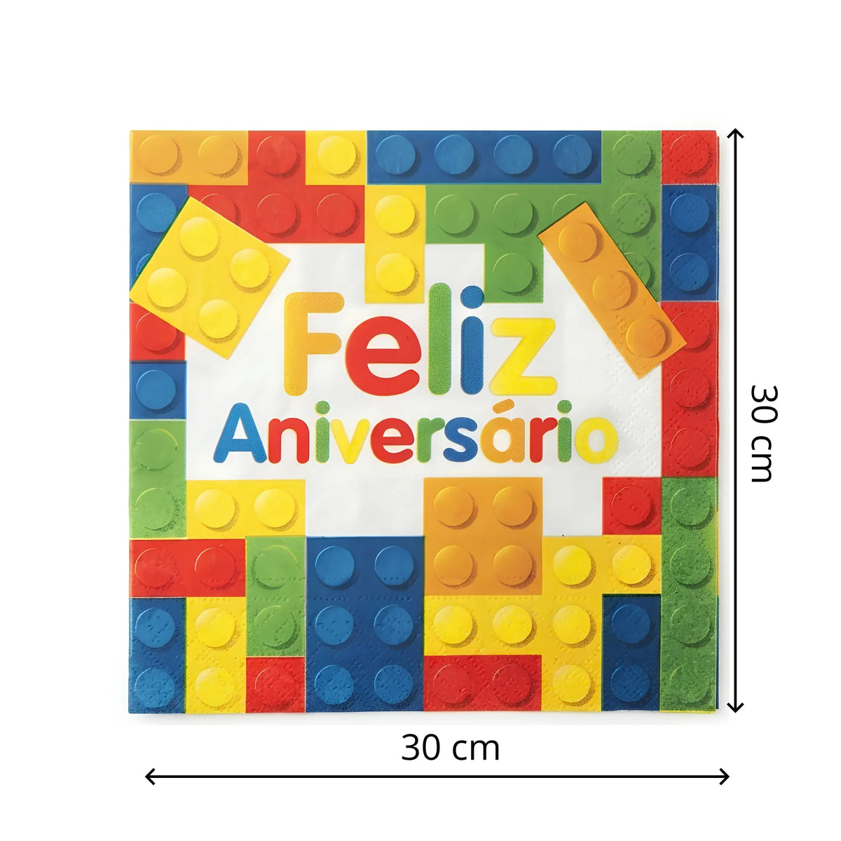 Guardanapo de papel, blocos, festalar, dimensão