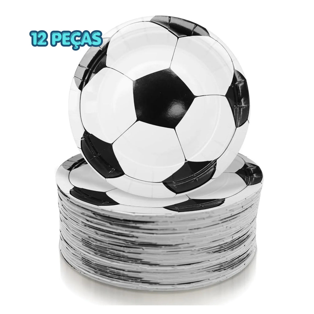 Prato futebol, Kit para festa. Festalar 