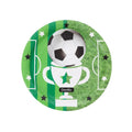 Prato tema futebol, taça com bola, Festalar
