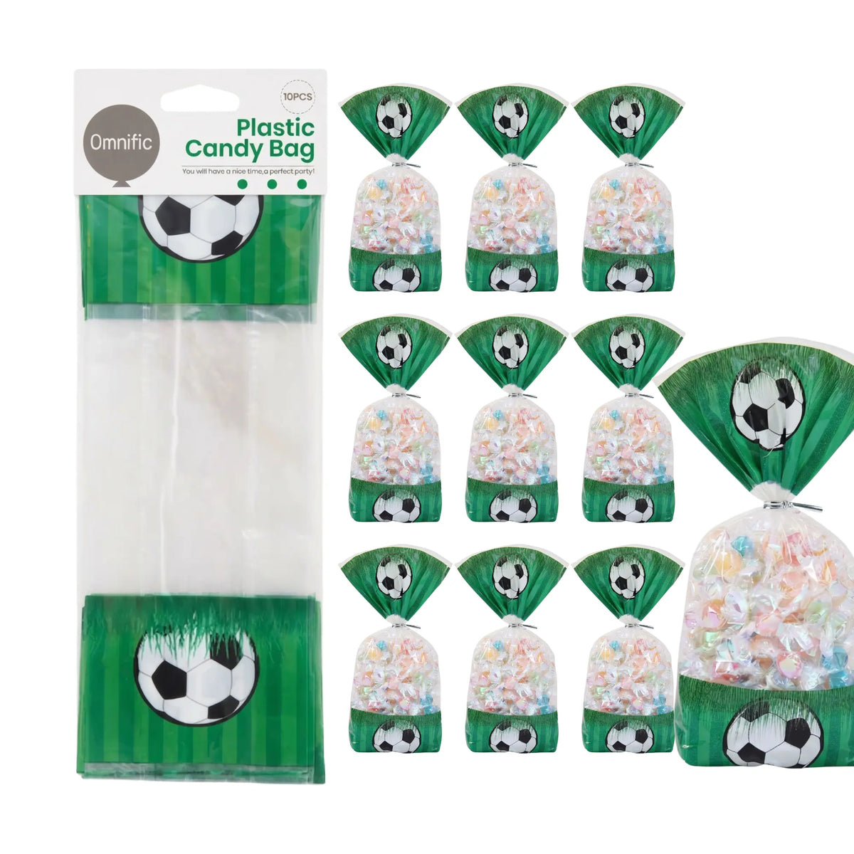 Saco de doces, tema futebol,Festalar Festalar.