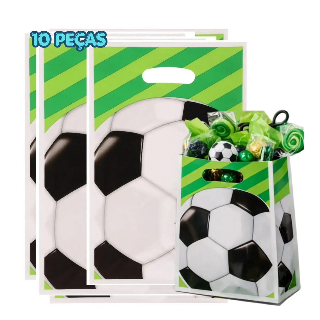 Saco futebol, de doces. Festalar