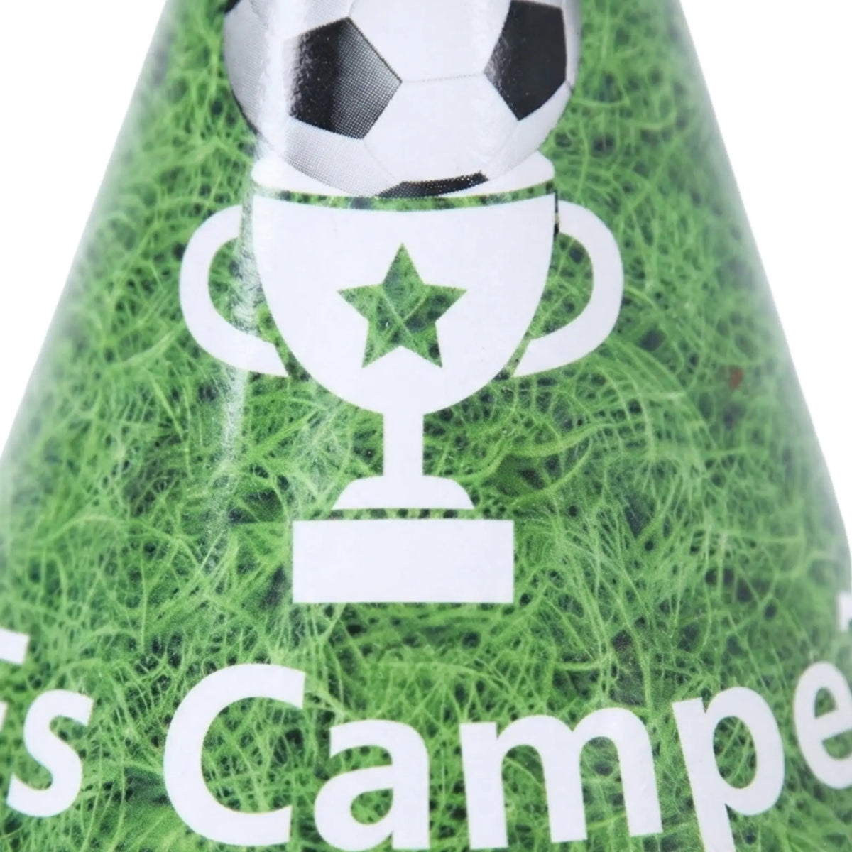 Chapéu para festa no tema futebol. Festalar