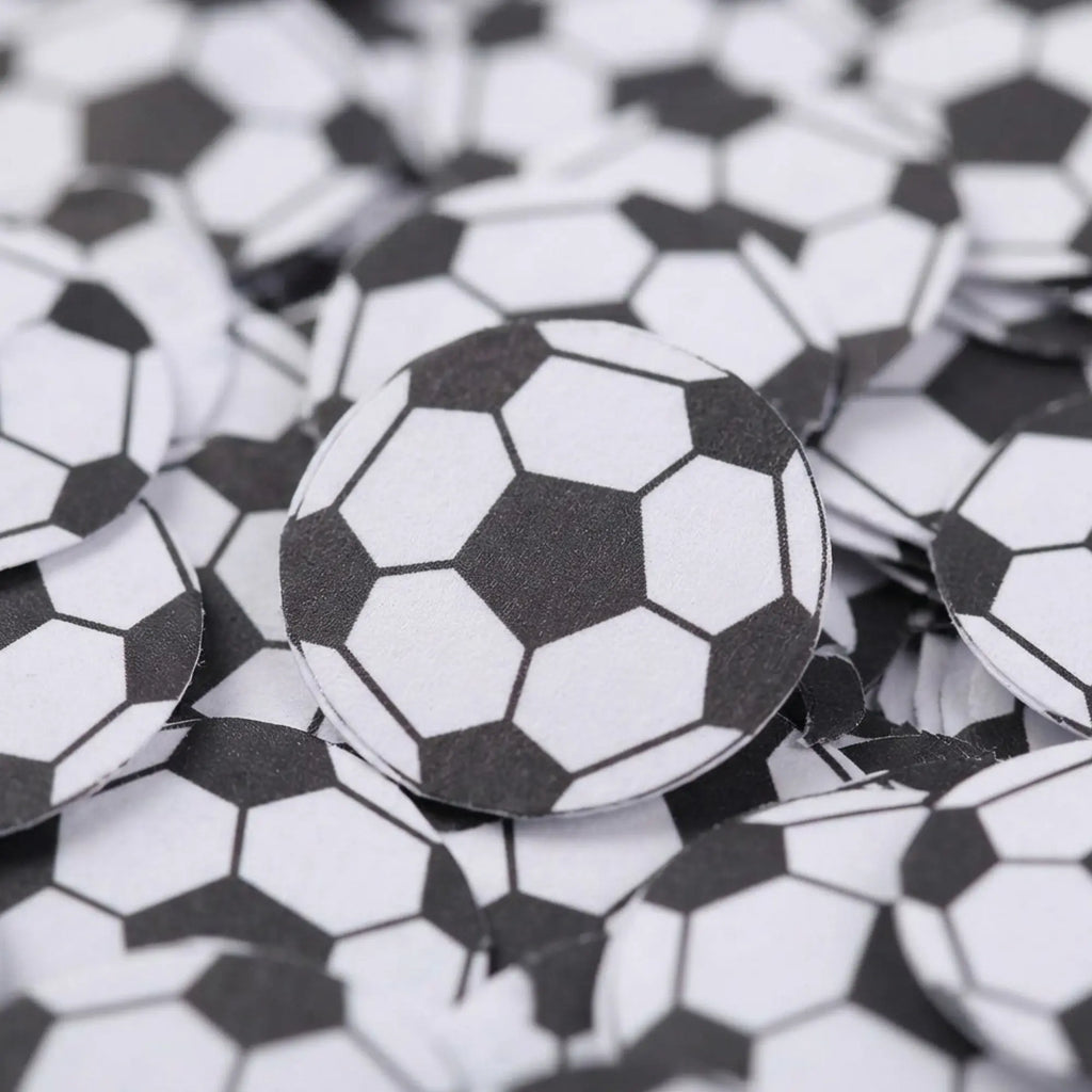 confeite bolas de futebol