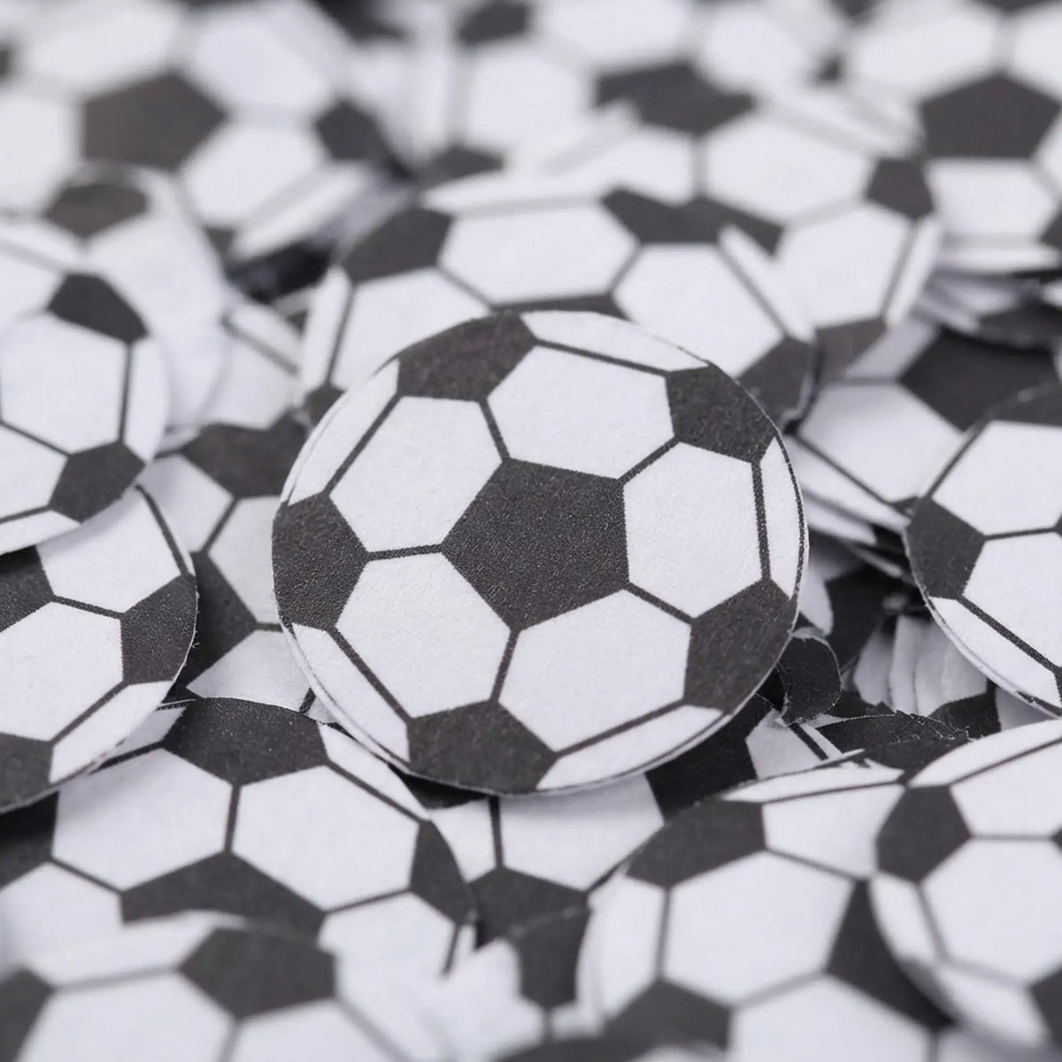 confeite bolas de futebol