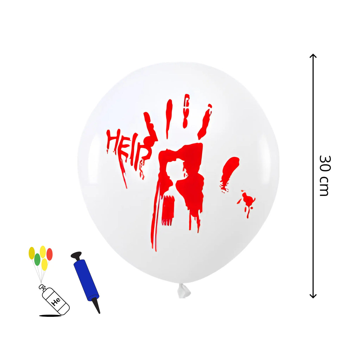 dimensão balão halloween 4, Festalar 