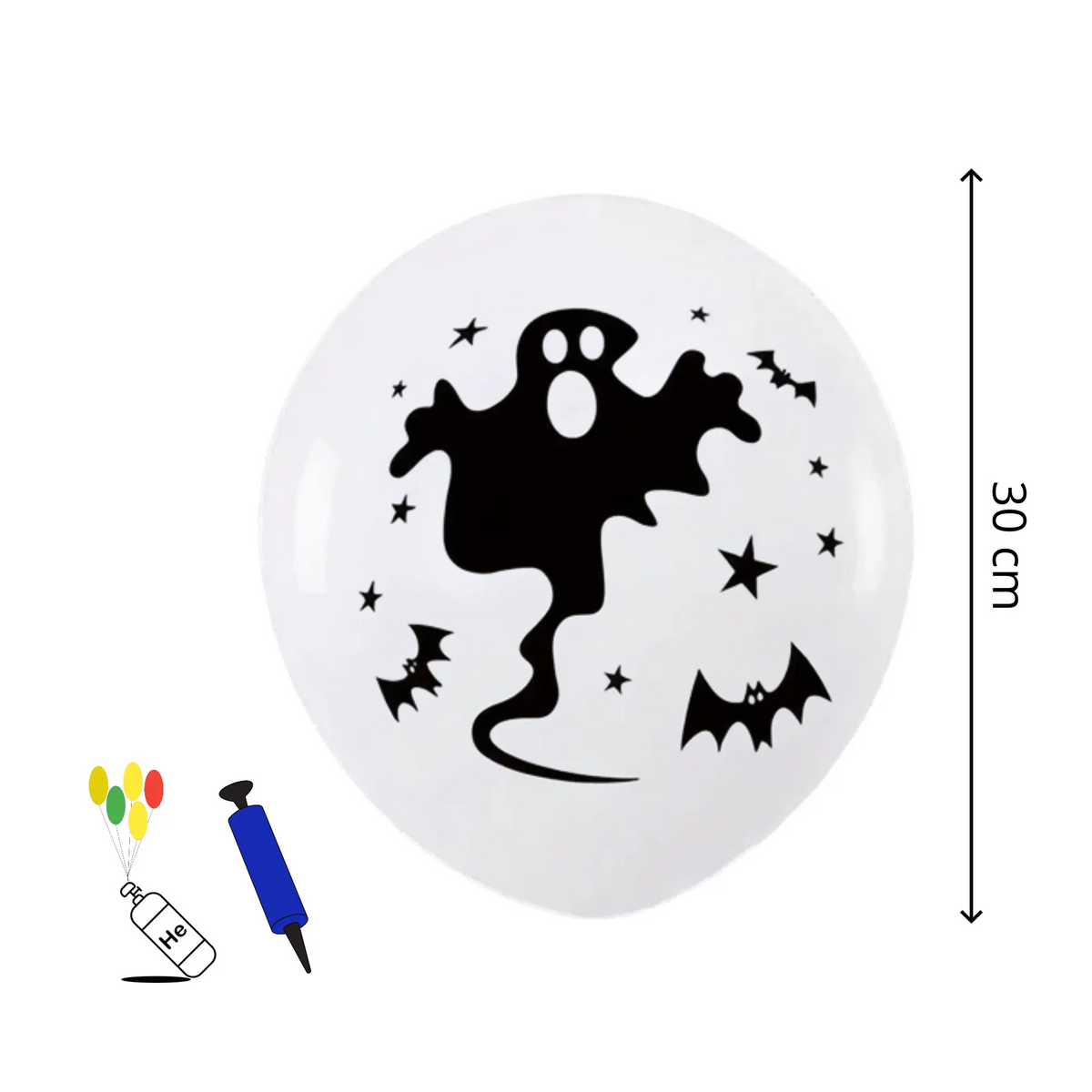 dimensão balão walloween, Festalar 1