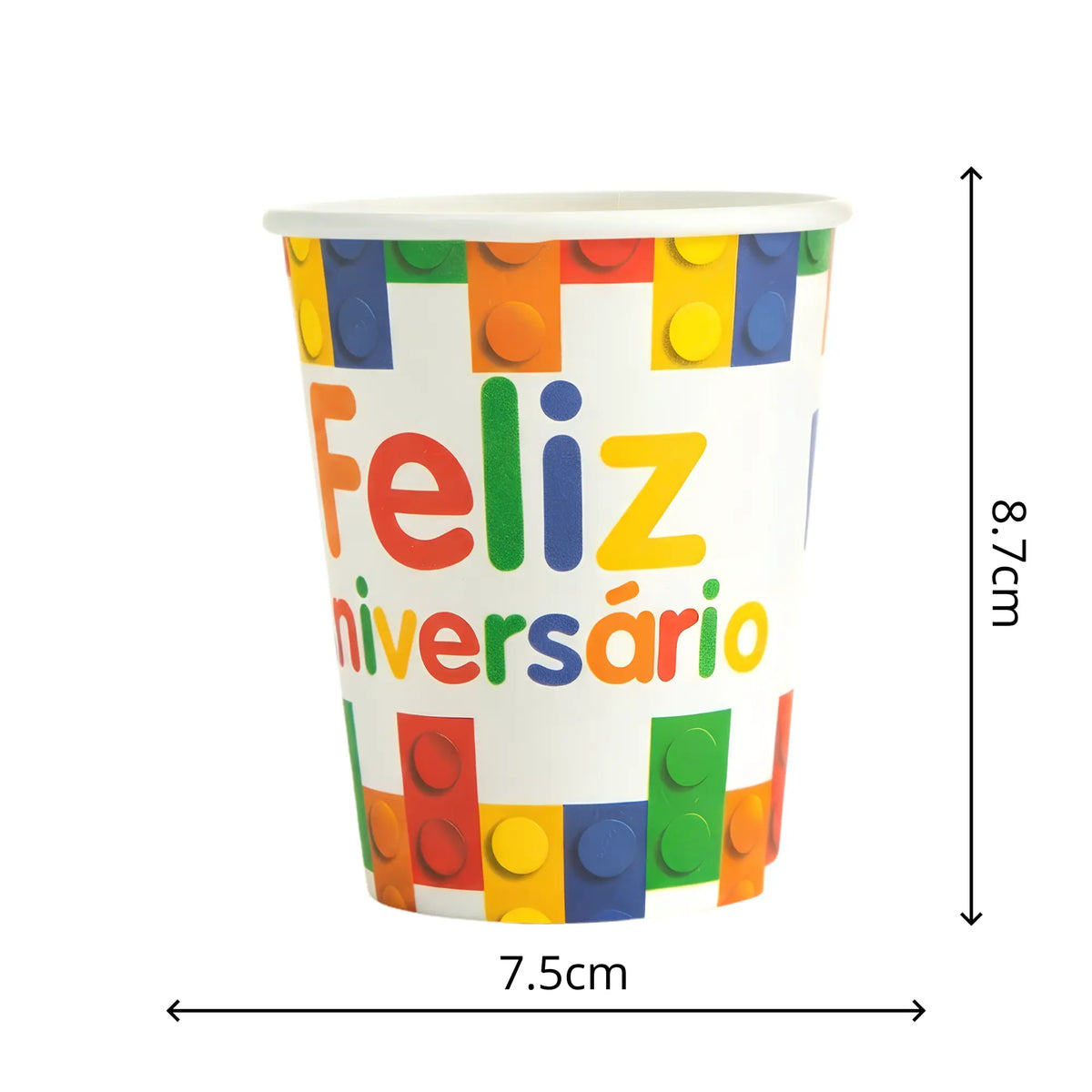 dimensão copo, blocos, Festalar.