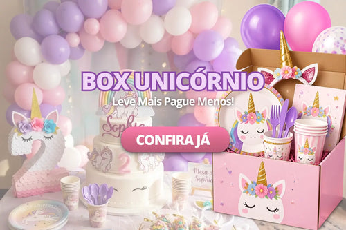 kit festa pronta unicornio