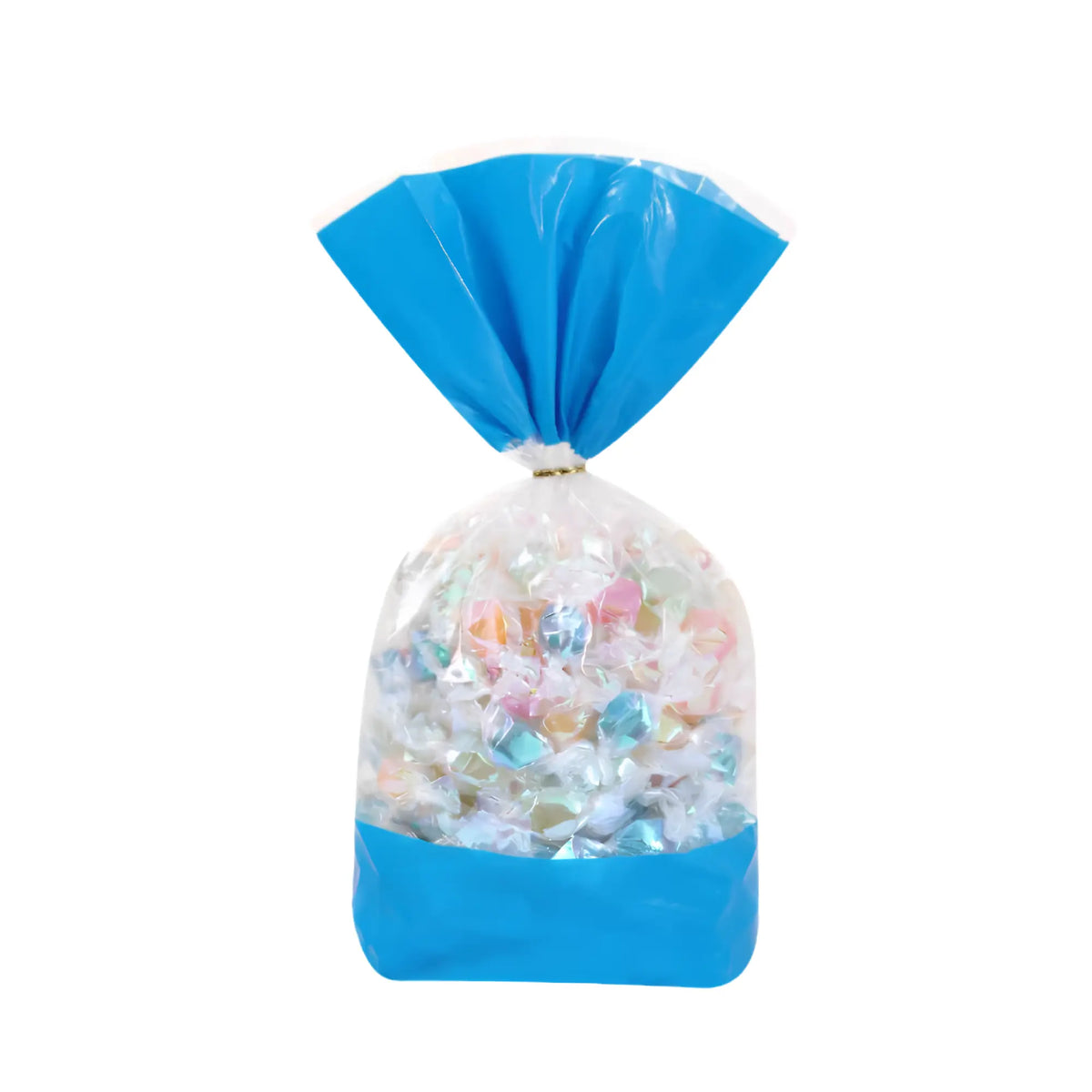 saco azul para doce