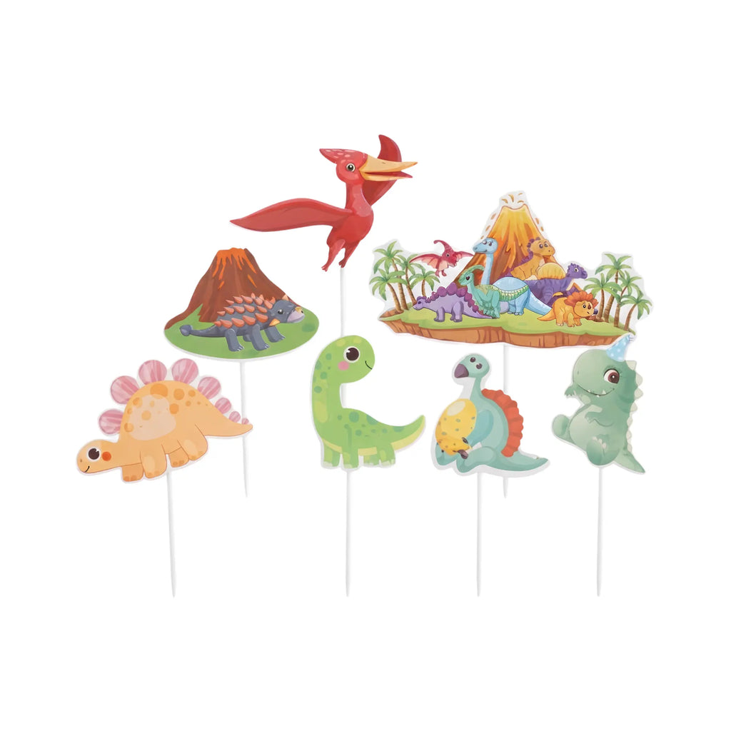 topo de bolo, dinossauro, amigos, festalar