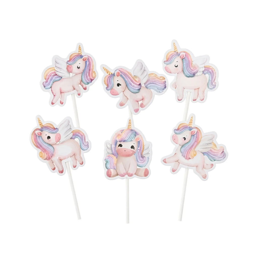 topo unicornio, festalar upcakes